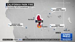 California wildfire prompts air quality alerts News Clip