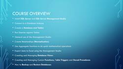 Microsoft SQL Server Development for Everyone - Introduction to SQL Server and Databases Instructional Video