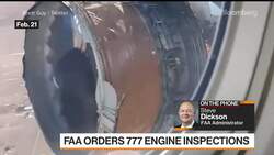 FAA Orders Inspections of Some Boeing 777 Engines News Clip