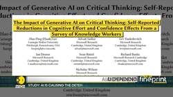 Microsoft sounds AI dependency alarm News Clip