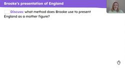 Analysing Brooke's presentation of England and patriotism in 'The Soldier' Instructional Video