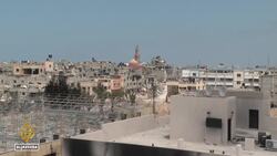 Palestinians recover bodies found in mass grave at Nasser Hospital in Khan Younis News Clip