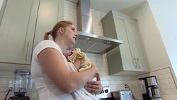 Newborn daughter becomes 'good distraction' for Sask. mom who lost home to wildfires News Clip