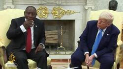 Trump confronts Ramaphosa over debunked ‘white genocide’ claims in tense Oval Office exchange News Clip