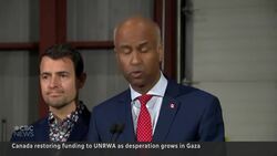 Canada confirms it will restore UNRWA funding News Clip