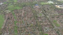 Aerials of the Excel Centre, now NHS Nightingale Hospital News Clip