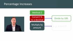 Percentage Increases: Methods for Calculations and Applications Instructional Video
