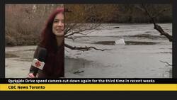 Parkside Drive speed camera cut down again for the third time in recent weeks News Clip