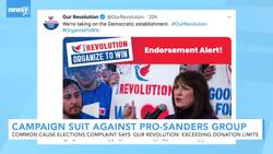 Elections Suit Claims Pro-Sanders Group Is Violating Donation Limits News Clip