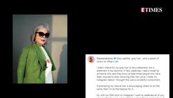 Zeenat Aman opens up on her ‘grey hair’ look – ‘After all, life isn’t black and white, it’s grey!’ News Clip
