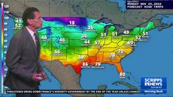 Forecasts warn of possible winter storms across US during Thanksgiving week News Clip