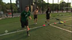 Winnipeg Rifles football player hopes to inspire other gay athletes News Clip
