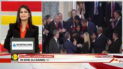 Trump honours 13-year-old cancer survivor News Clip