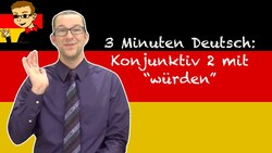 Subjunctive 2 with "würden" - 3 Minuten Deutsch #69 - Deutsch lernen Instructional Video