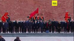 Russia stages massive victory day parade, Putin hails troops in Ukraine as foreign leaders attend News Clip