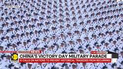 China Victory Day Parade: Xi Inspects Foot, Banner & Armaments Formations News Clip