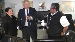Boris Johnson visits Southampton Port on the campaign trail News Clip