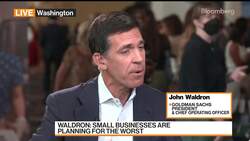 Goldman President Waldron 'Impressed' With Fed Policy News Clip