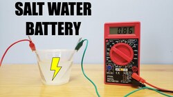 Salt Water Battery Science Project Instructional Video