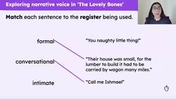 Exploring unique narrative voices Instructional Video