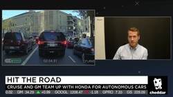 GM's Cruise CEO: Honda Partnership Will Accelerate Timeline for Self-Driving Cars News Clip