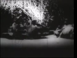 EDIT IMW877530 French soldier writing letter death in trenches bodies piled up on stretcher WW1 1915 Stock Footage