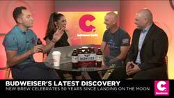 Budweiser Marks 50 Years Since Apollo 11 Mission With Retro Beer News Clip