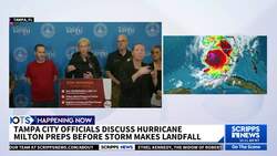 Tampa city officials discuss shelters and other options for residents before Hurricane Milton hits News Clip