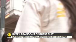 Blake Lively drops emotional distress claims against Baldoni News Clip