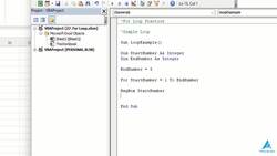 The Ultimate Excel VBA Course - Learn and Master VBA Fast - For Loop Instructional Video