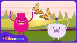 Butterfly Song - The Kiboomers Preschool Songs & Nursery Rhymes About Animals Instructional Video