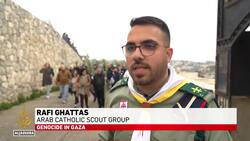 Palestinian Christians mark sombre Palm Sunday in occupied East Jerusalem News Clip