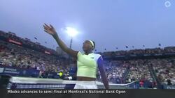Canada’s Victoria Mboko stuns tennis fans with National Bank Open semi-final run News Clip