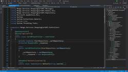 .NET Core Microservices - Send Message to Topic Instructional Video