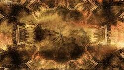 Under Water Ancient Fantasy Background Stock Footage