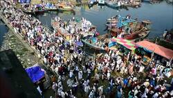 CLEAN : Hundreds of thousands of devotees gather in Bangladesh for world's second largest Muslim congregation News Clip