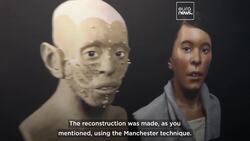 Archaeologists unveil reconstructed face of Peru's most famous mummy, "The Ice Maiden" News Clip