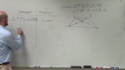 How to Use SAS to Prove Congruent Triangles Instructional Video