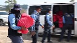 CLEAN : Honduran police incinerate 1.5 tonnes of cocaine seized from cartels News Clip