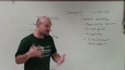 Summary for graphing the secant and cosecant function Instructional Video