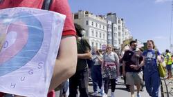 Sunshine for Trans Pride marchers in Brighton News Clip