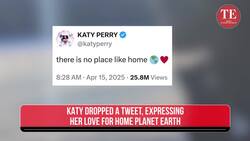 Katy Perry 'Reacts' To Space Mission Backlash With 6-Word Response News Clip