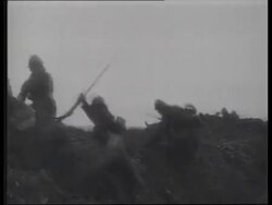 Battle of Verdun and Battle of the Somme, France, WWI, 1916 Stock Footage