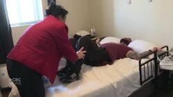 Paraplegic man speaks out about disability support services News Clip