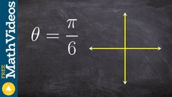 Learn how to graph an angle in terms of pi in standard form Instructional Video