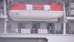 Quarantined cruise ship allows some to disembark Instructional Video