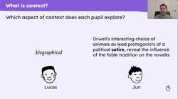 Weaving context into 'Animal Farm' essays Instructional Video