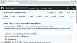 Complete Git Guide: Understand and Master Git and GitHub - Creating a Basic React application Instructional Video