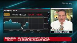 US Companies Add 324,000 Jobs in July, Topping Estimates News Clip