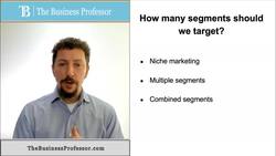 Marketing - How Many Segments to Target Instructional Video